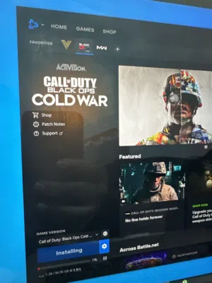 Call of duty modern warfare & Cold War