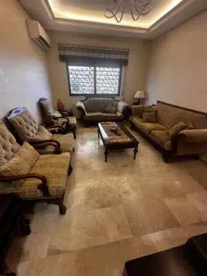 طقم كنب خشب