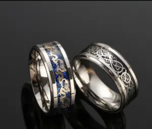 خواتم فضة للبيع بشعر مغري