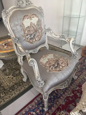 طقم صالون خشب اصلي