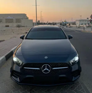 1150 AED/MONTH - 0% DP - MERCEDES A220 Model 2021  مرسيدس بلون ازرق قابلة للتقسيط على البنك