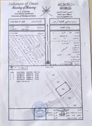 أرض (سكني/تجاري) واسعة للبيع مباشر من المالك بدون وسيط