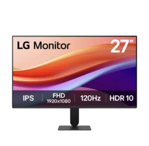 للبيع شاشة LGجديدة غير مستخدمة تماماً   Brand NEW LG  Monitor LG مقاس “27 جديدة 120Hzفريم