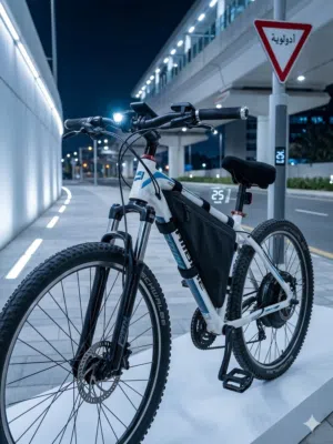 بسكليت كهربا المنيوم سرعته 60km ! بمواصفات مميزة محرك خلفي 1500واط ما شاء الله