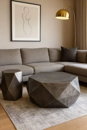 طاولات كوفي تيبل المنيوم