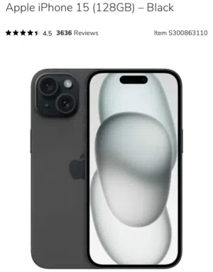 iPhone 15 ( 128 GB)