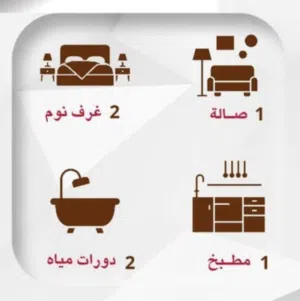 شقة للايجار المعبيلة الثامنة خاصة للموظفات او العوائل فقط