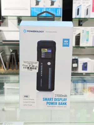 Powerology 27000mAh Smart Display Power Bank Fast Charging in Muscat / Brand New