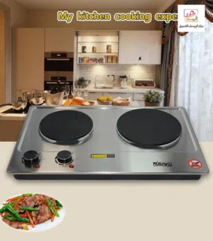 طباخ dsb الأصلي غاطس او طاولة ستانلس ستيل عينتين 2500 واط نظام التوفير كفاله لمدة عام