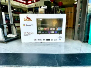 شاشة 55 العالمية QLED رقم 1 عالمياً اقل سعر بالمملكة