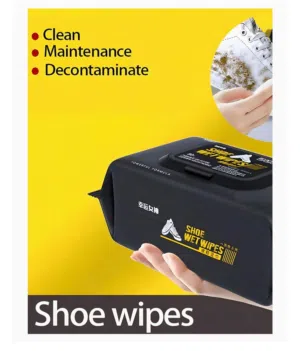 Shoe wet wipes
