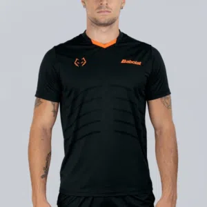 Babolat Replica lebron short sleeve T-shirt Black / Black Large size Brand new