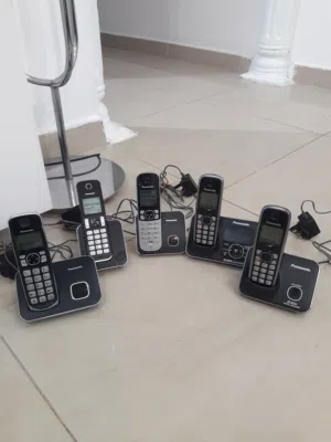 تليفون ارضي لا سلكي بحالة ممتازة