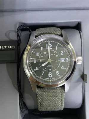 Hamilton original watch Swiss  made  Automatic complete pepper