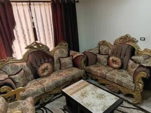 مجلس كنب شبه جديد