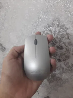 ماوس Lenovo مستعمل بالون الفضي
