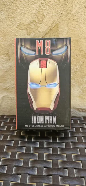 ماوس M8 شكل IRON MAN