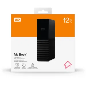 هارد دسك 12TB جديد موديل 2026 WD 12TB My Book Desktop USB 3.0 External Hard Drive