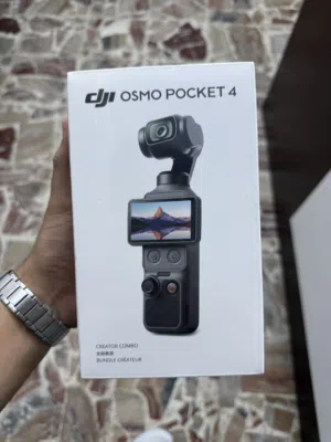 للبيع فقط جديده مكرشمه  Dji osmo pockut 4 Combo