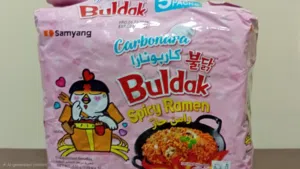 Buldak Cream Carbonara noodles available best noodles in town 130g