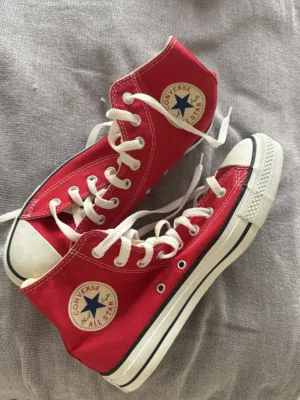 Converse High Top (Red) – Good Condition – Size 41.5