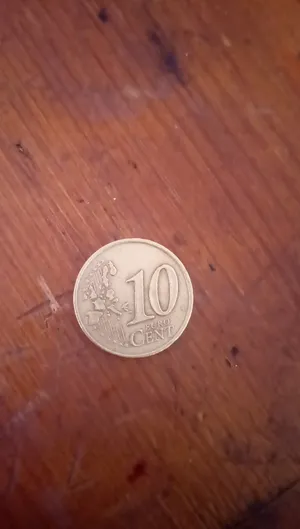 القطعة النقدية فرنسية 10 euro cent السنة 1999