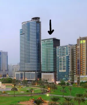 مكتب للبيع في برج الفايه بزنس بارك