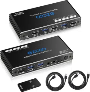 جهاز KVM SWITCH 2×1