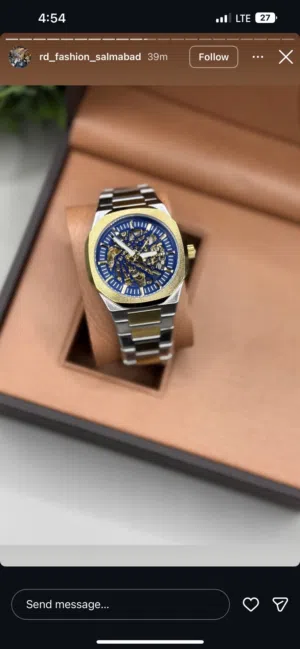 Best quality watch With good steel And box