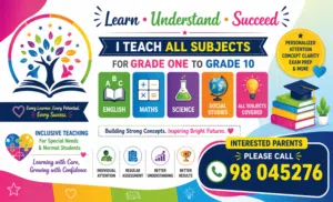 tuition available for special needs and normal students