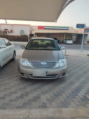 سياره كورولا موديل 2004 خليجي اتوماتيك حيازة مفحوصه فحص ادنوك جاهزه للترخيص بسعر 9 الف درهم للتواصل