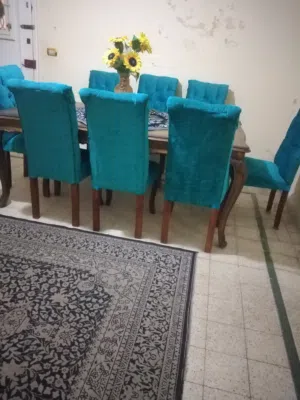 سفره خشب زان 8 كراسي