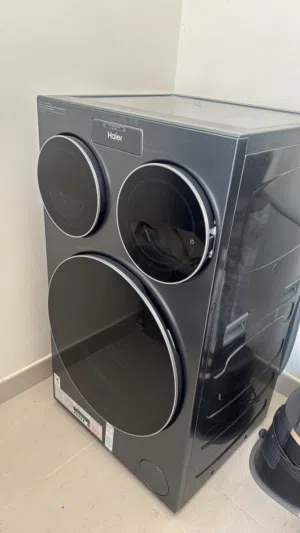 Haier 3 1400RPM new not used سعر الشراء 5200درهم جديده لم يتم استخدامها ولا مره بقراطيسها اقرا الوصف