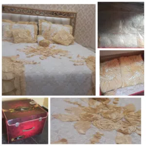 لحاف عرائيسي جديد بصندوقه