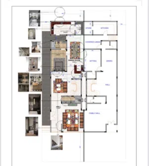 More than 6 bedrooms . Unfurnished . Monthly3