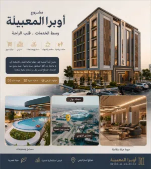 افخم مشروع في موقع VIP وسط الخدمات وباقساط تمتد 30شهر تملك شقتك مع مريم البلوشية
