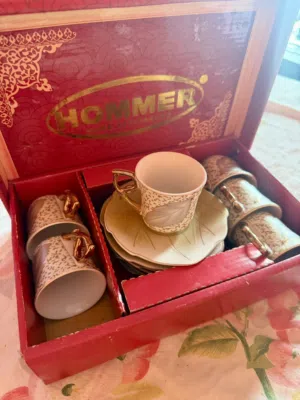 طقم فناجين قهوة HOMMOR x6