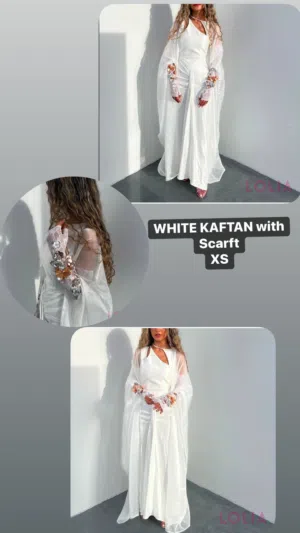 Kaftan with scarft