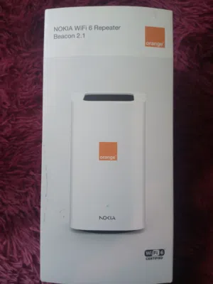Nokia WiFi 6 5G مقوي راوتر Extender أورنج الأصلي - بحالة الوكالة / لم يستخدم