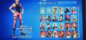 حساب فورت فيه نوادر وطور الزومبي (فيبوكس لا نهائي)