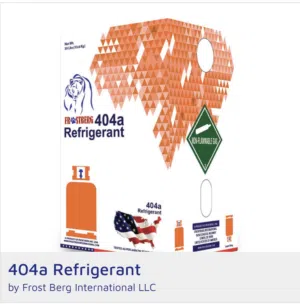 R404A Refrigerant Gas - Orignal Frostberg 30 lbs Cylinder