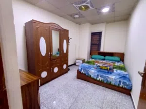 شقة حديثة مؤثثة للإيجار في مناوي باشا تؤجر للعوائل والمكاتب والموظفين والشركات والطلبة
