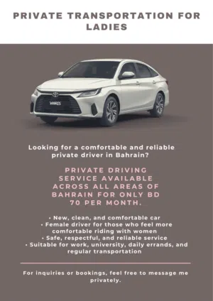 Private Transportation for Ladies