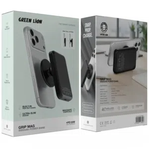 باور بانك ماچ سيف من جرين ليون بقوة 5000mAh ضمان لمدة سنة