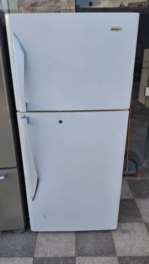 ثلاجه ناشونال ديلوكس حجم 530 لتر لون ابيض اقتصاديه بحاله ممتازه والسعر شامل التوصيل