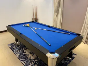 New Billiards Table With Full Set of Balls & Sticks