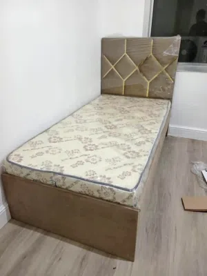brand new single bed with medical mattress available