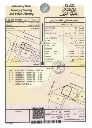 Commercial Land for Sale in Dhofar Thumrait