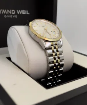 ساعة رايموند ويل ذاتية الحركة ذهبية اللون - Raymond Weil Watch automatic  Gold color