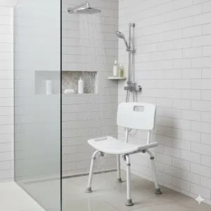 كرسي الاستحمام كرسي شور المنيوم Shower Chair J
